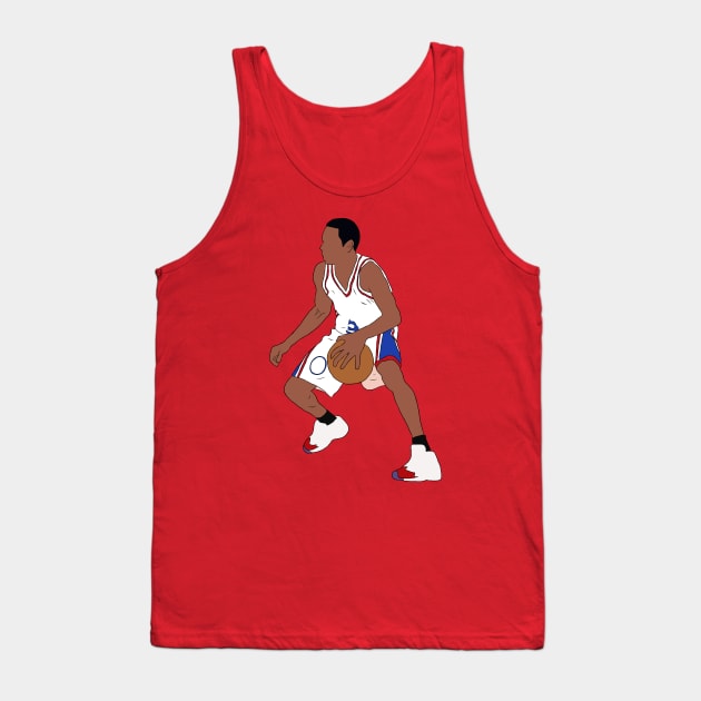 Young Allen Iverson Tank Top by rattraptees